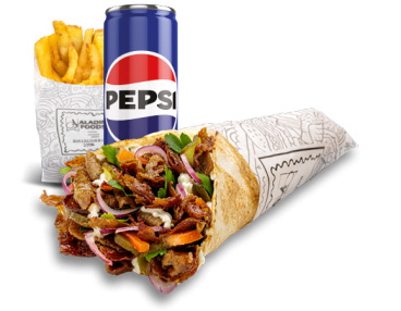 BEEF DONER CLASSIC MENU
