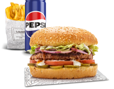 BEEF BURGER MEAL