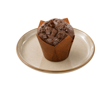 Muffin with chocolate
