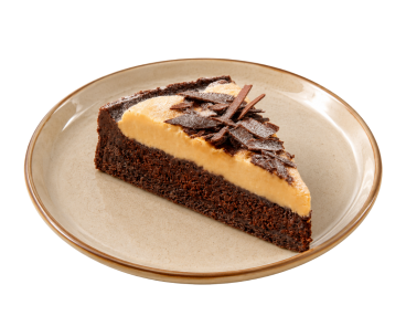 Chocolate tart with salted caramel