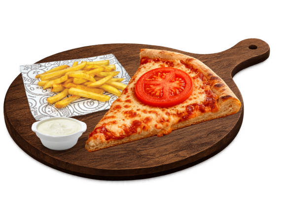 ПАРЧЕ МАРГАРИТА+КАРТОФКИ+СОС 70г