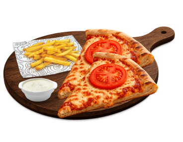 2хПАРЧЕ МАРГАРИТА+КАРТОФКИ+СОС 70г