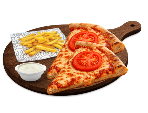 2хПАРЧЕ МАРГАРИТА+КАРТОФКИ+СОС 70г